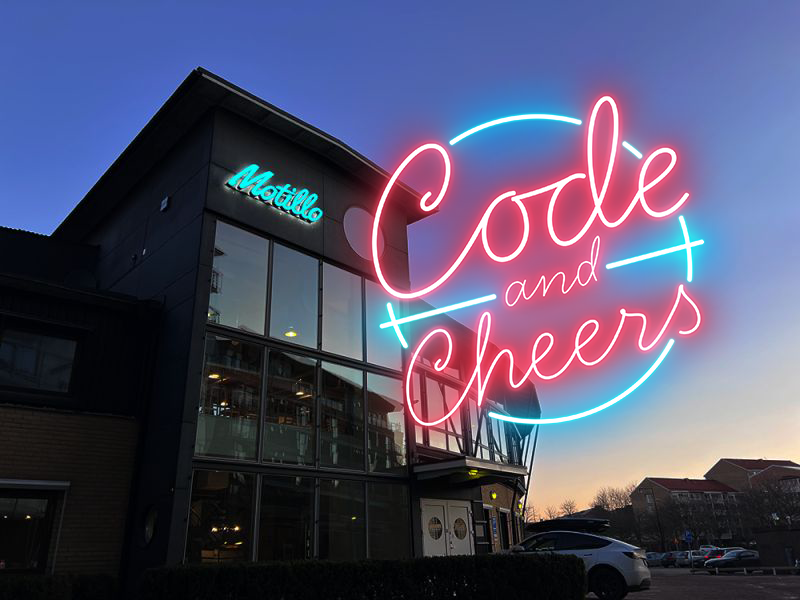 Code and Cheers - precis vad det låter som 🤖🍻