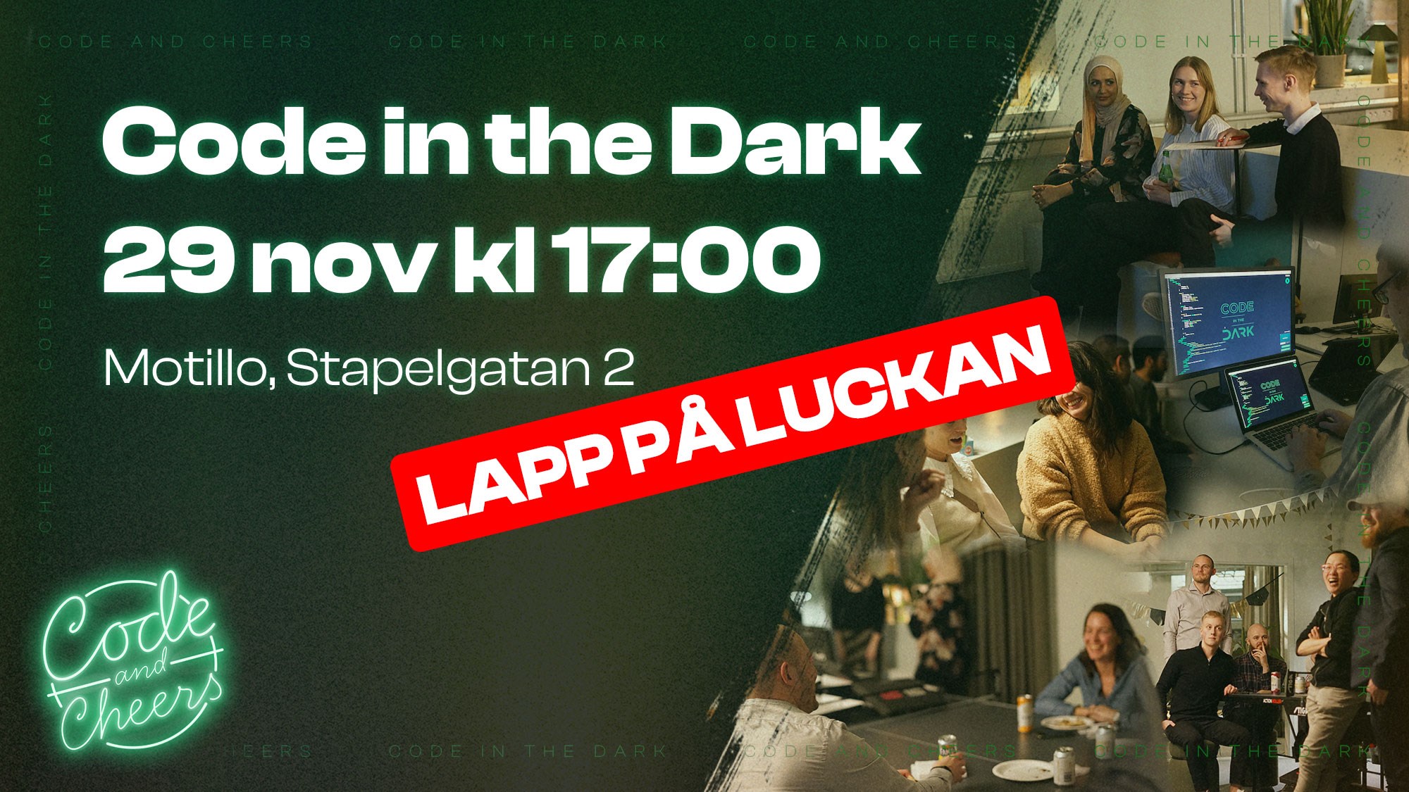 Code in the Dark 29 november