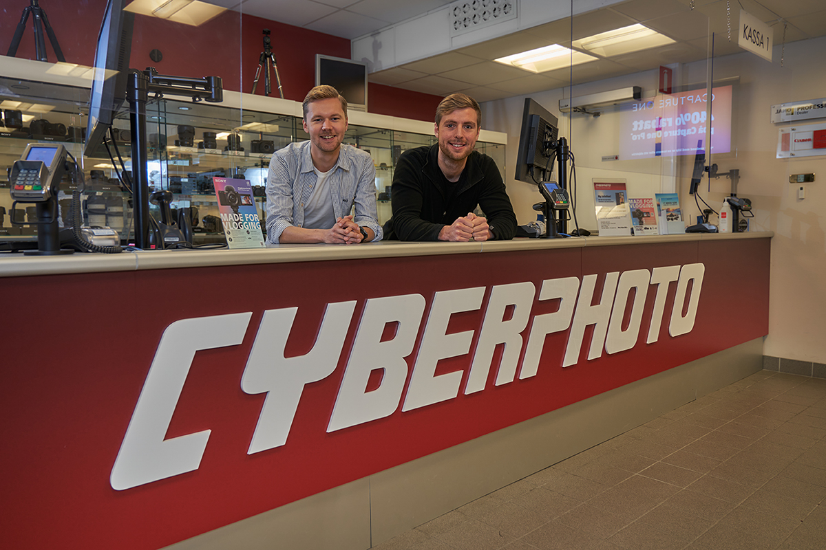 Cyberphotos butik i Umeå